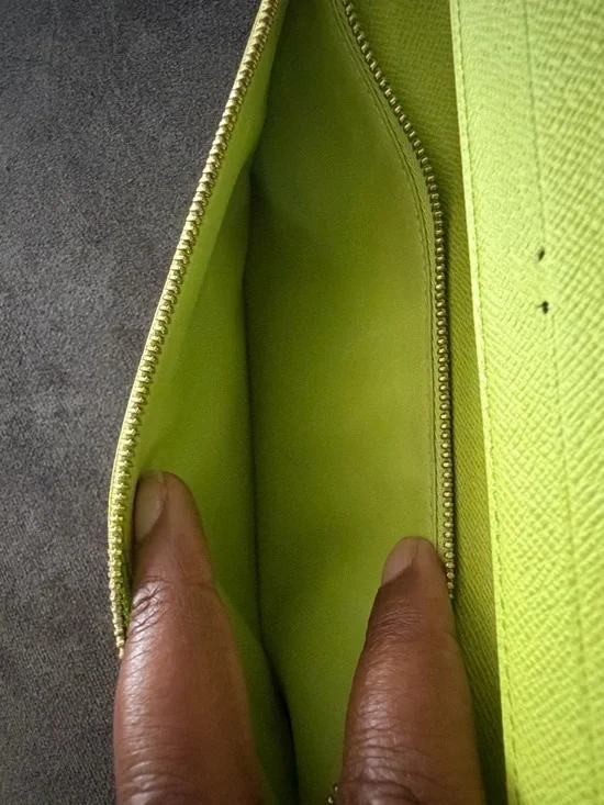 Louis Vuitton Black/Green Multicolor Mirakami Monogram Isolite Wallet w COA - Picture 8 of 9